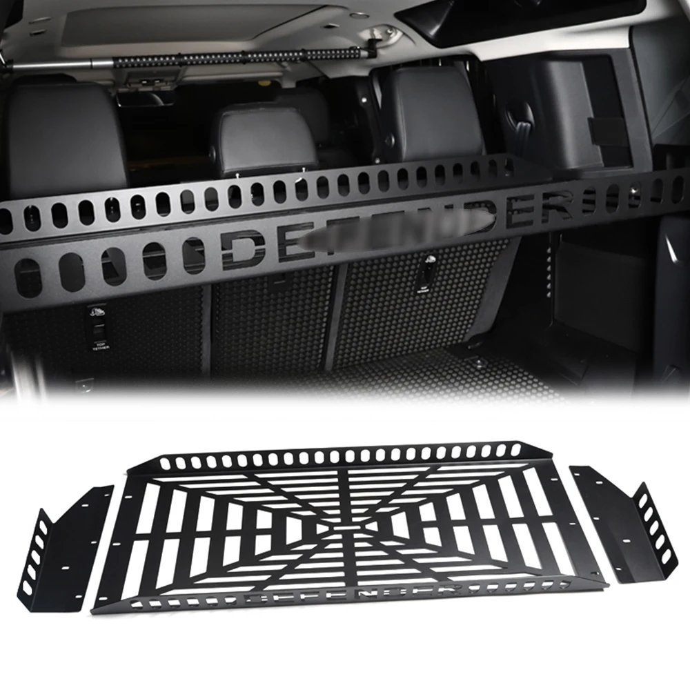 

For Land Rover Defender 2020-2022 Aluminum Car Trunk Luggage Storage Shelves Multifunctional Storage Pallet Rack Car Accessories