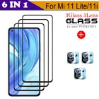 Защитное стекло, закаленное стекло для Xiaomi Mi 11 Lite5Gкамеры