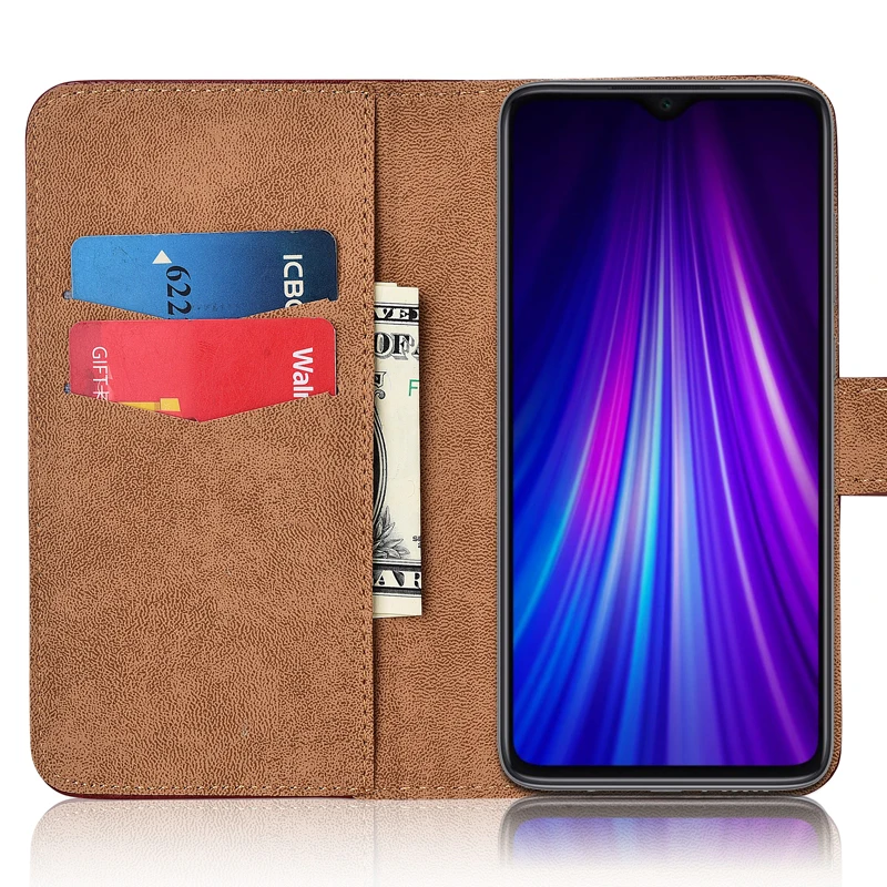 Флип-чехол для Redmi Note 8Pro чехол-бумажник Xiaomi 8 Pro кожаный чехол Note8 оболочка |