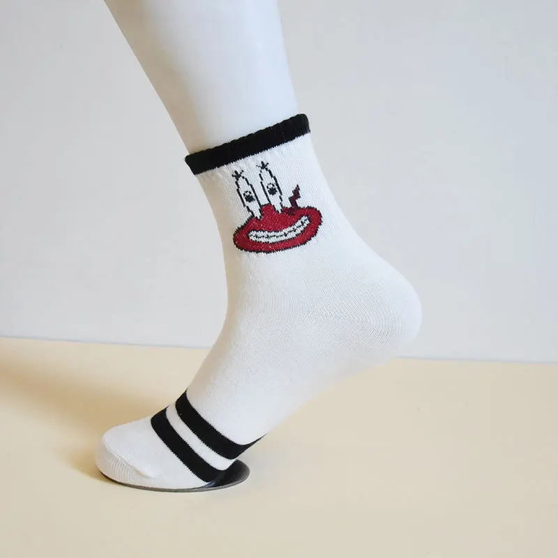 Забавные новые хлопковые дышащие носки с животными для близких братьев хороших