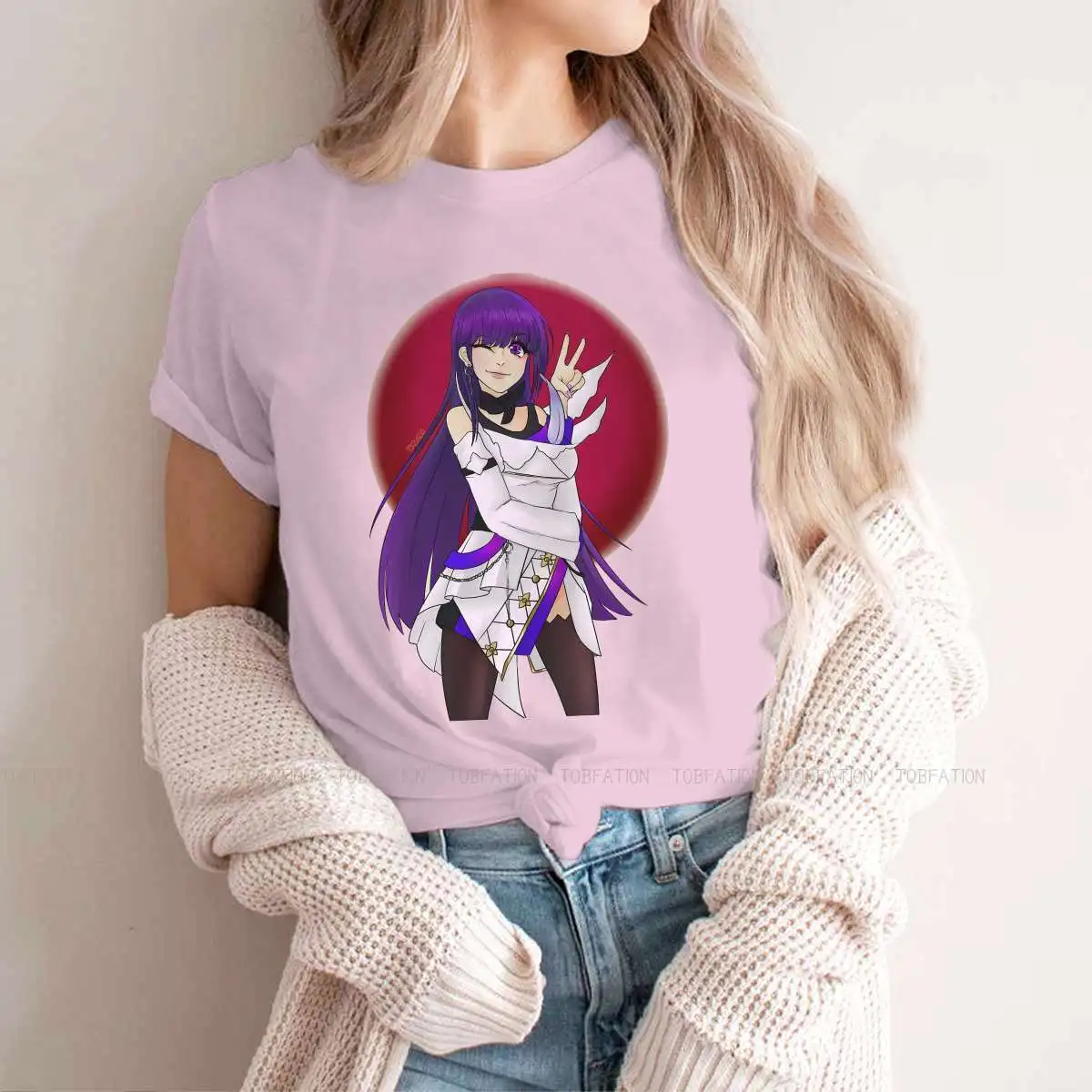 

Футболка в стиле пост-хонькай Одиссей Мэй для девушек, хонькай ударный 3-й Мэй, игра брони, удобная новая идея для подарка, футболка вещи 5XL