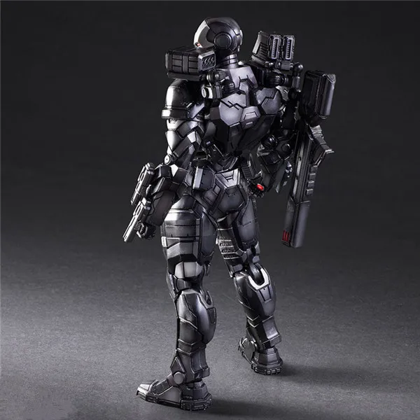 Marvel Comics Play Arts Kai 25 см военная машина Железный человек супер герой ПВХ Фигурки