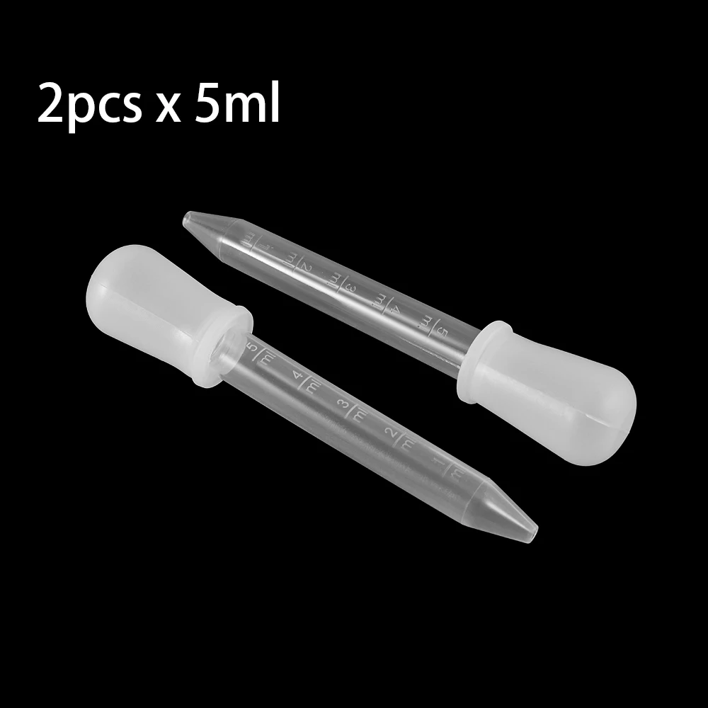 

2-5 шт., 5 мл, прозрачная силиконовая капельница, градуированная пипетка, жидкая пипетка для конфет, формы для конфет, инструменты для изготовления липкой формы и поделок