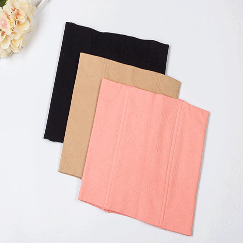 Розовый пояс бесшовный послеродовый для похудения женский коррекции фигуры