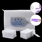 Горячая Распродажа 900 штпартия безворсовые гель для ногтей салфетки для полировки 100% хлопковые салфетки для украшения ногтей обезжириватель инструменты для маникюра