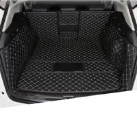 for Leather Car Trunk Mat Cargo Liner for maserati levante 2017 2018 2019 2020 boot mat luggage styling rug carpet