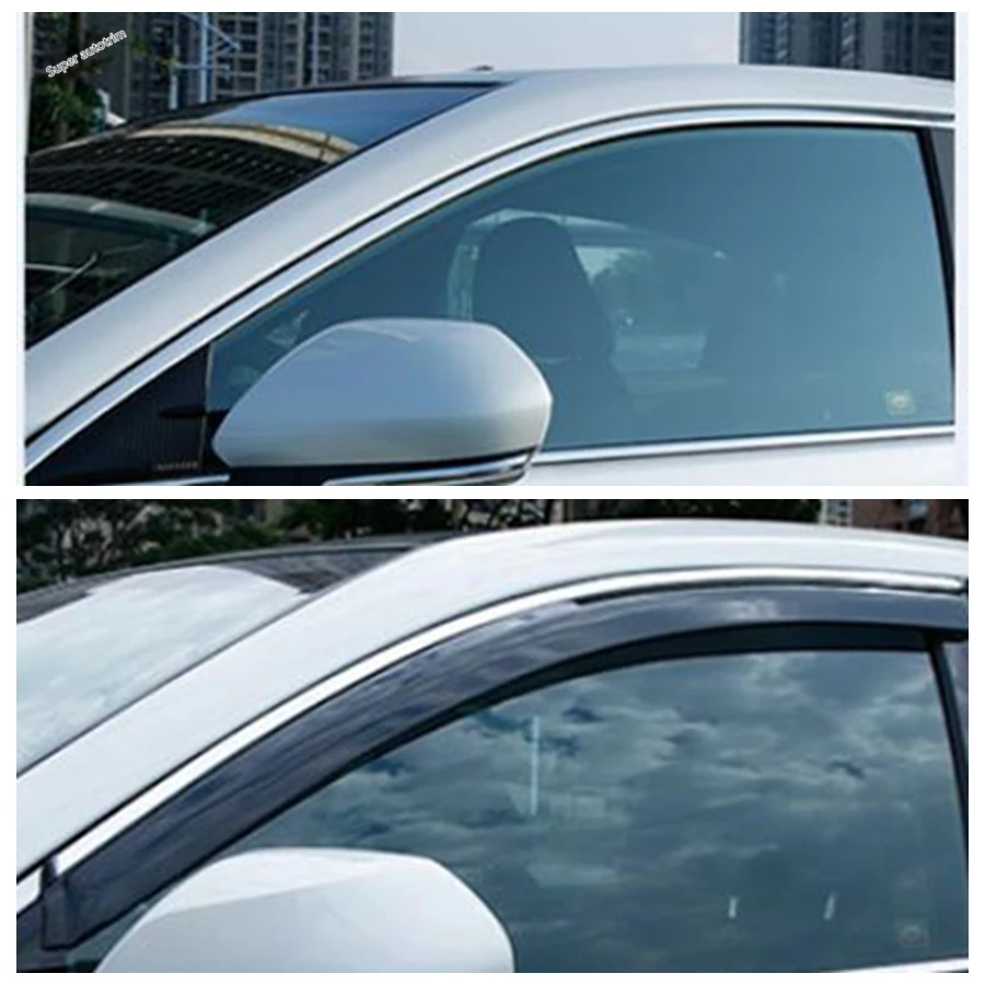 

Lapetus Window Visors Awnings Wind Rain Deflector Visor Guard Vent Cover Trim Accessories Exterior For Toyota Avalon 2019 - 2021
