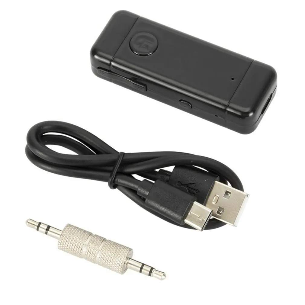 

Lightweight Automobile Wireless5.0 Audio Receiver AUX Car Hands-Free Call Car Home Lavalier Wireless Adapter