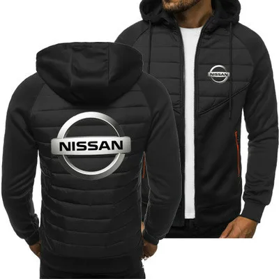 

2020 New Men Hoodies for Nissan Car Logo Spring Autumn Jacket Casual Sweatshirt Long Sleeve Zipper Hoody