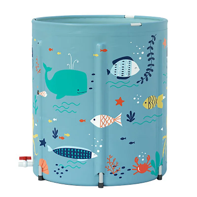 Детская ванна складная с регулируемой высотой 6 уровней утолщенная высоким