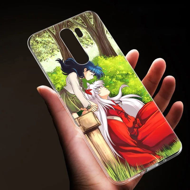 hot anime inuyasha silicone phone case for xiaomi redmi note 10 9 pro max 10s 9s 8t 8 8a 9 9a 9c 9t k40 pro 5g soft cover free global shipping