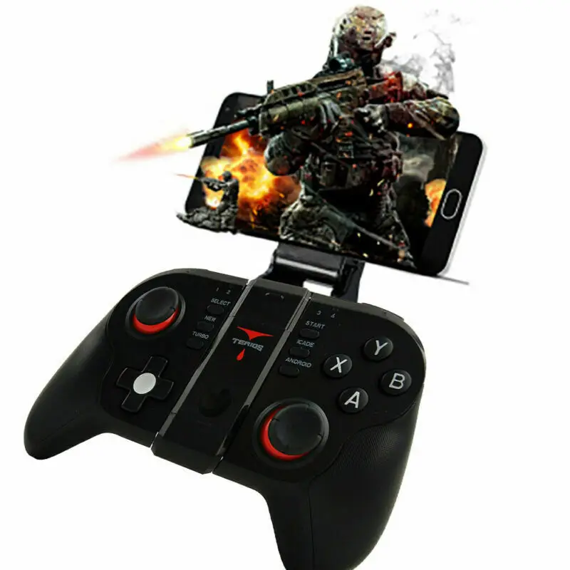 

T9 Wireless Bluetooth Gamepad Remote Game Controller Joystick For PUBG Mobile Smart Phone