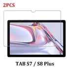 2 шт. для Samsung Galaxy Tab S8 S7 Plus FE Ultra A7 lite закаленное стекло для защиты экрана от царапин прозрачная защитная пленка S7 S8