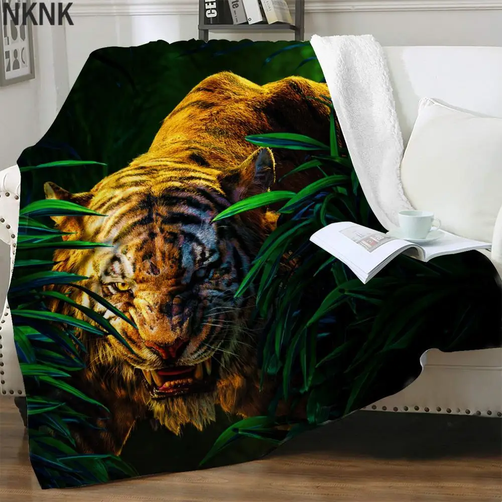 

Покрывало для кровати в виде листьев с изображением животных