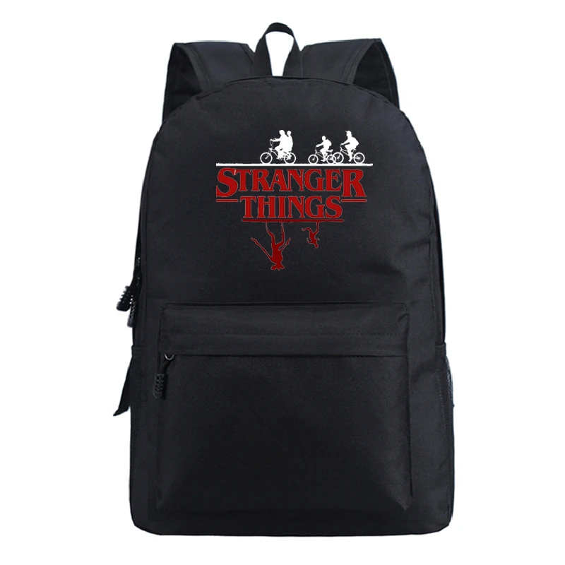 

2019 New Stranger Things Shoolbags Boys Girls Laptop Bags Teenager Daypack Student School Bags Knapsack Unisex Travel Bagpack