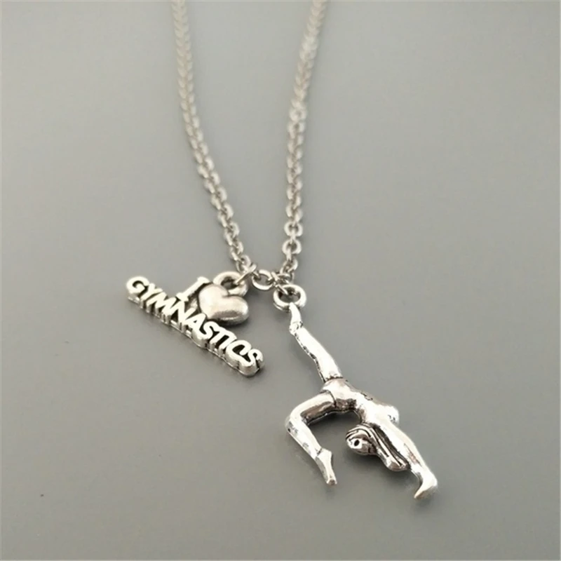 Гимнастическое ожерелье для гимнастики Я люблю гимнастику | Украшения и