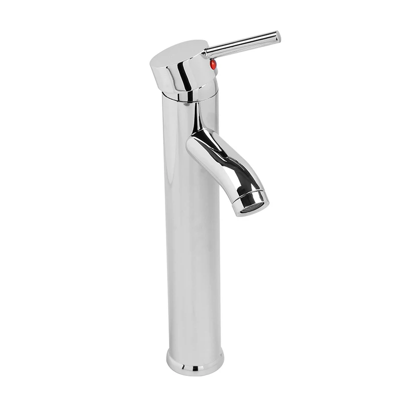 Моно смеситель Высокий Одной ручкой Ванная комната раковина бассейна кран хром
