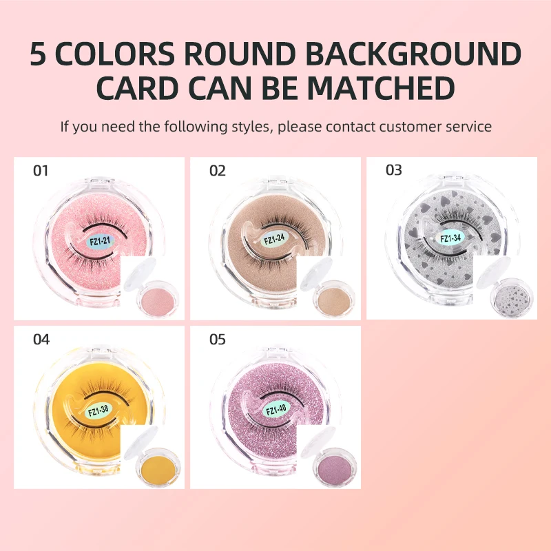 1 пара-многоразовые самоклеящиеся накладные ресницы водостойкая клейкая лента