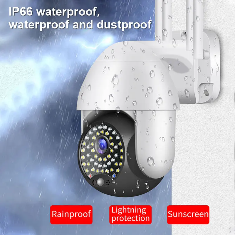 

1080P Outdoor Wifi PTZ IP Camera Auto Tracking 2MP Two Way Audio Dome Surveillance Security Waterproof Network CCTV Camera