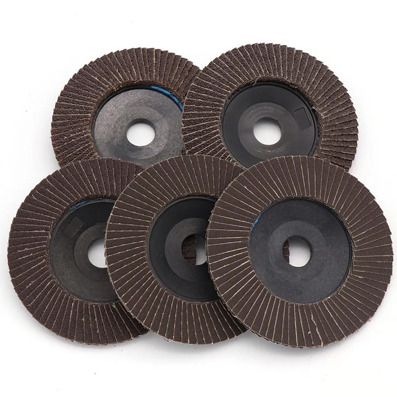 

10PCS Multi-Size Industrial Quality 4"Inch Calcined Wheel Flap Disc