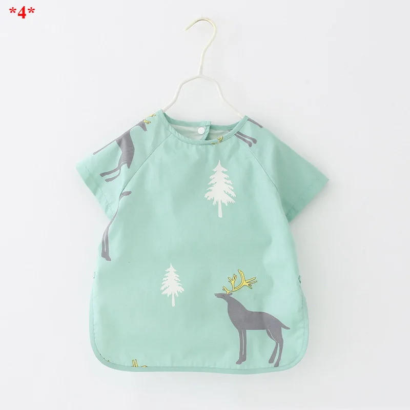 Bentain 1-2 Years Baby Kids Bibs Apron Waterproof Cartoon Toddler Girls Boys Feeding Burp Cloths Newborn Children Saliva Towels | Детская