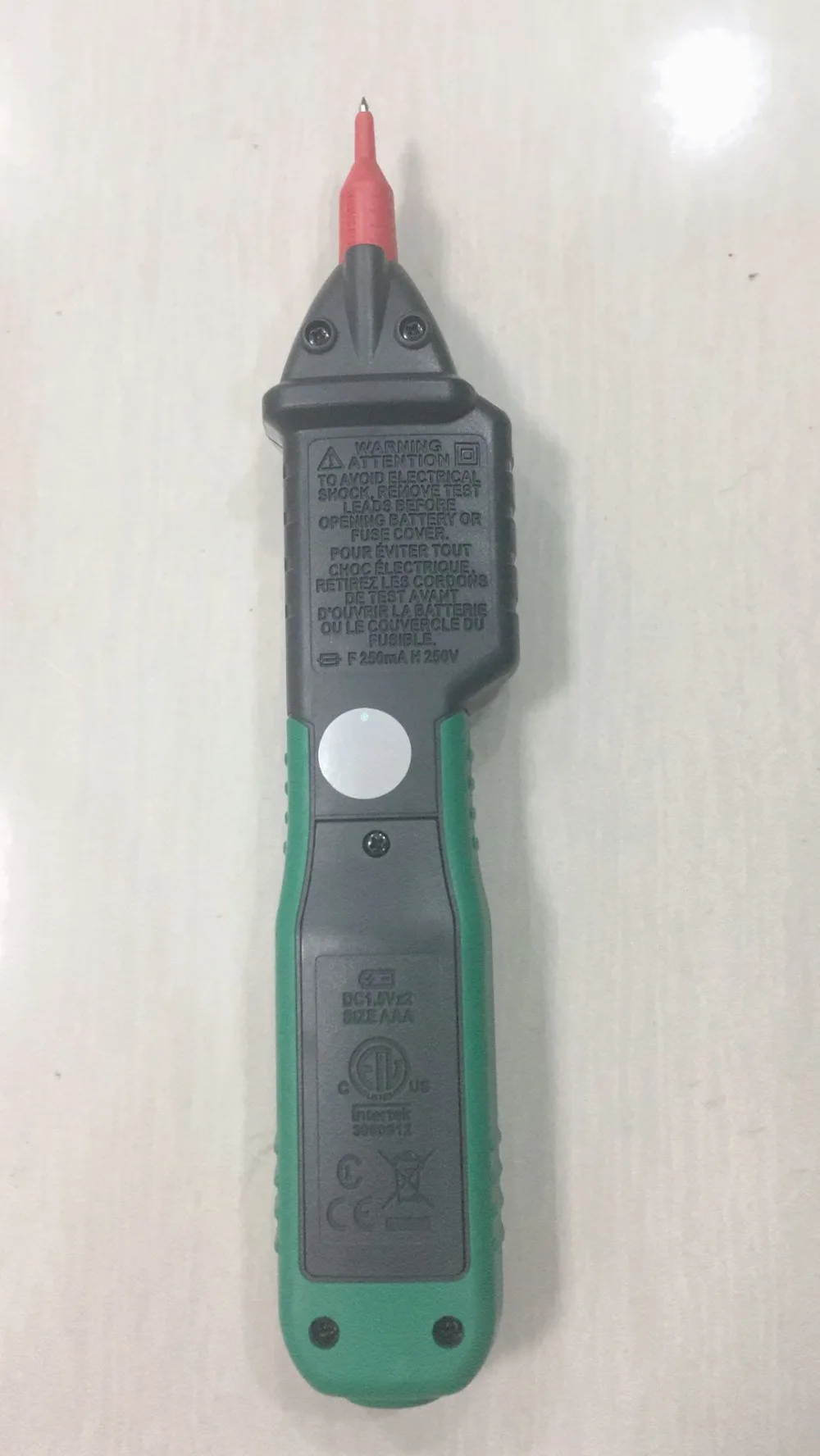 MASTECH MS8212A Ручка Тип Цифровой мультиметр Multimetro DC AC Напряжение Ток Тестер Диод Непрерывность логика Бесконтактное напряжение