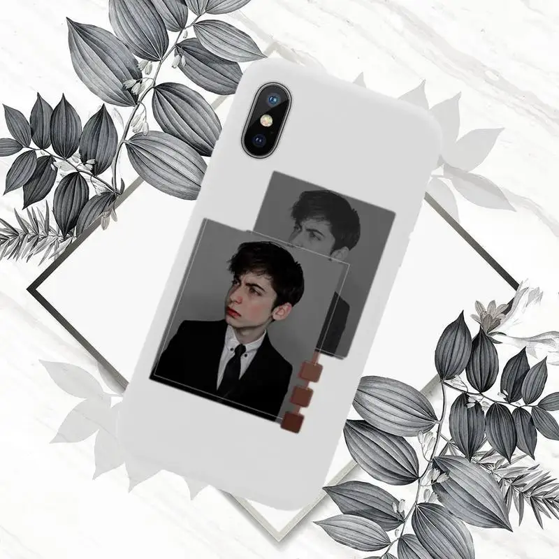 

Aidan Gallagher Number Five Phone Case White Candy Color for iPhone 11 12 mini pro XS MAX 8 7 6 6S Plus X SE 2020 XR