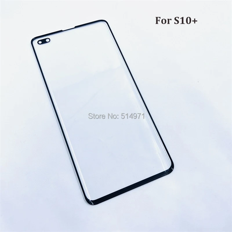 10 шт. AAA + качественное внешнее Переднее стекло для samsung S8 S9 G950 G955 lcd сенсорная