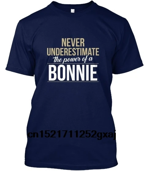 Мужская футболка Bonnie Never underassed A Tagless забавная новинка wo men |