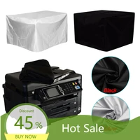household office printer dust cover and protector organizer storage utilityantistaticwater resistantheavy duty fabricblack