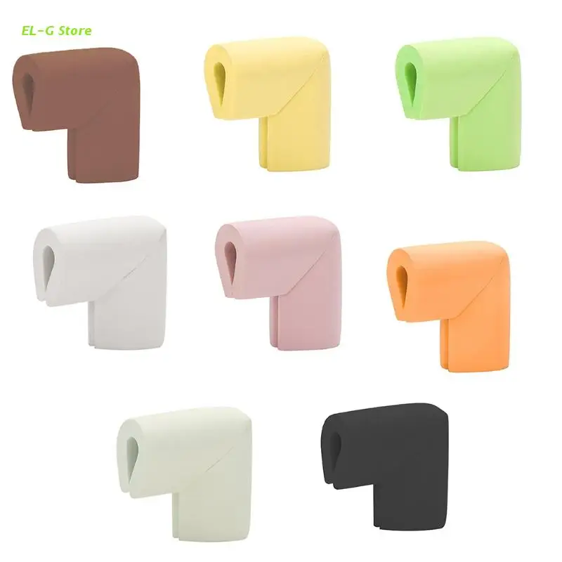 

4 Pcs Soft Rubber Corner Guards Anti-collision Edge Protectors for Child Safety