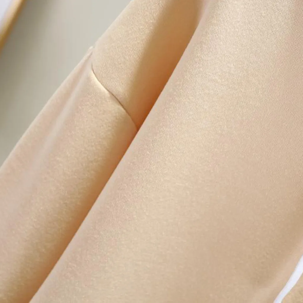 Женские толстовки с капюшоном в Корейском стиле принтом букв на шнурке