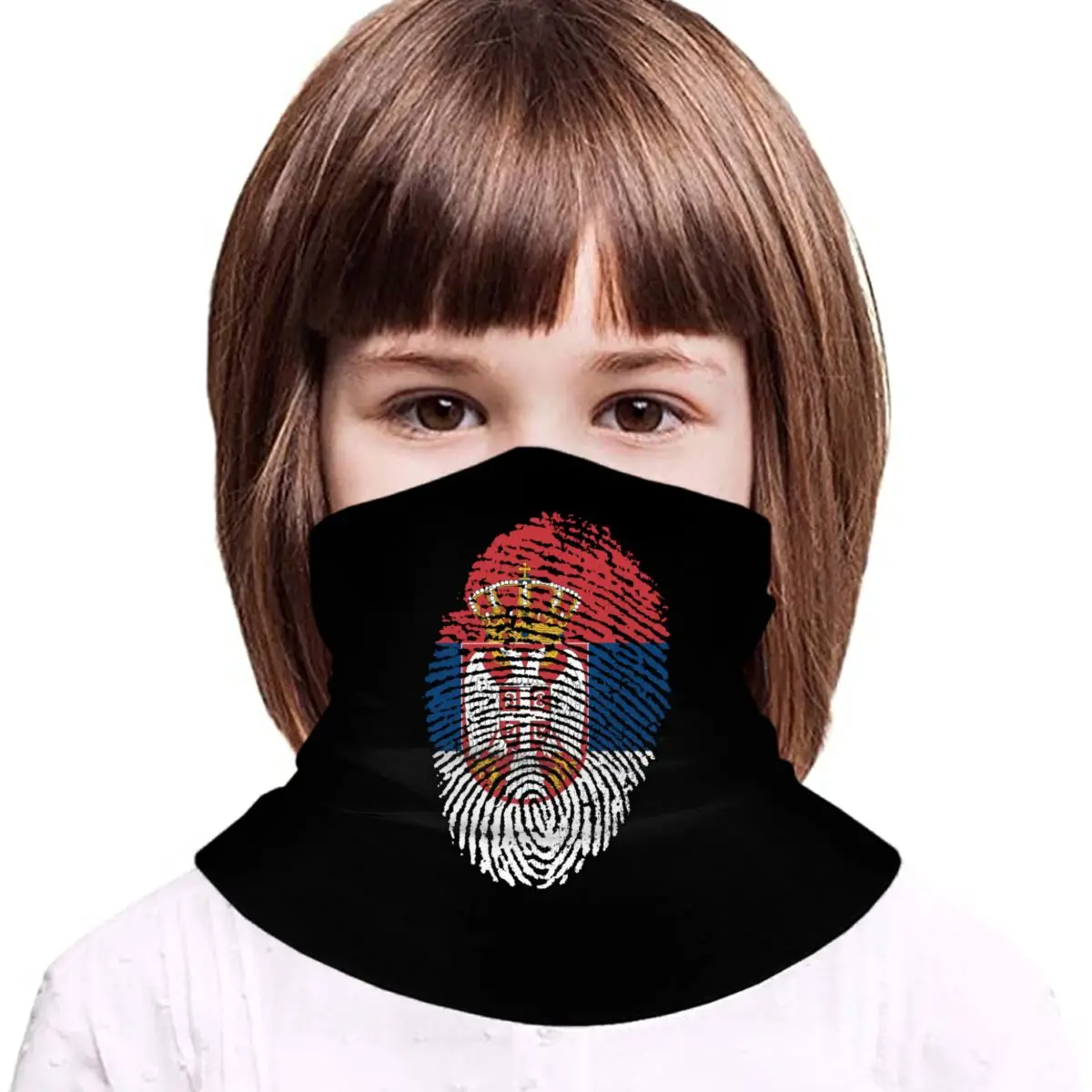 Женский платок со сканером отпечатков пальцев шарф-бандана в стиле сделай сам