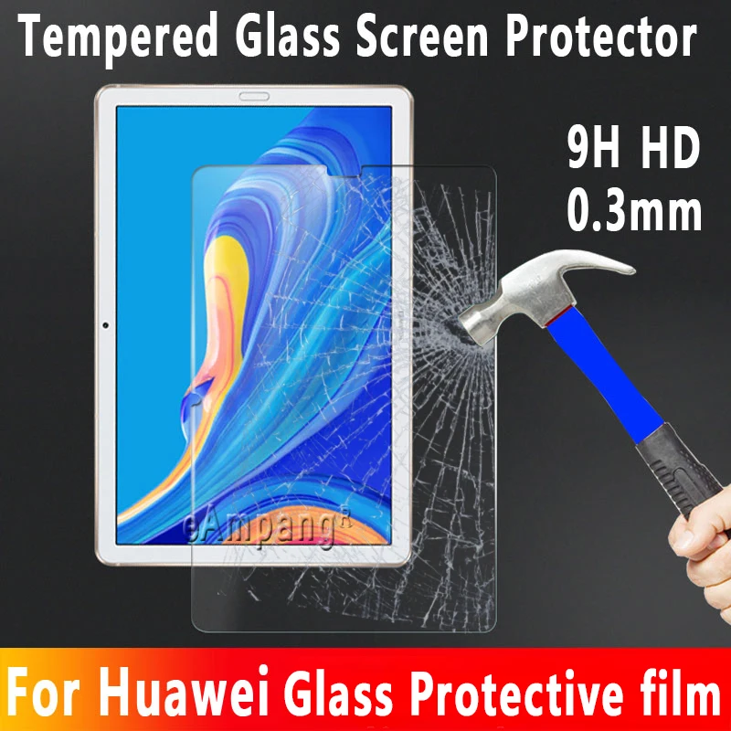 Закаленное стекло для Huawei T10s T5 T3 M5 lite M6 Pro 10 8 Защитная пленка экрана защита