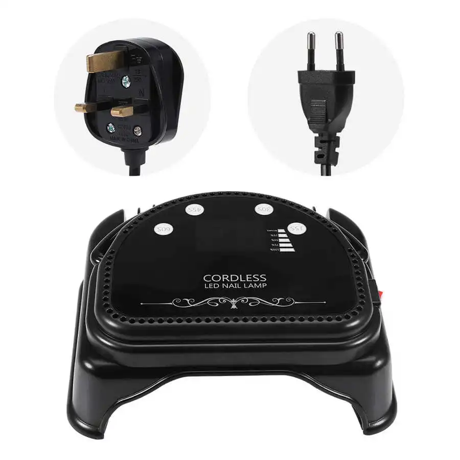 Беспроводная сушилка для светодиодная УФ-лампа ногтей 64 Вт сушки инструменты