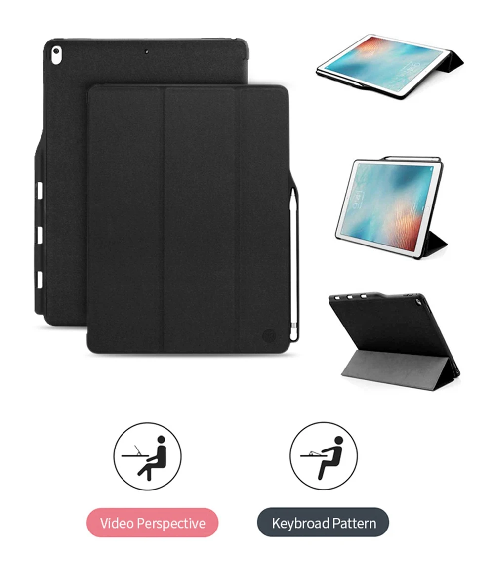 Чехол с карандашом, чехол s для iPad Pro 10,5, умный кожаный чехол-книжка для планшета, чехол для iPad Air 3, чехол, оболочка