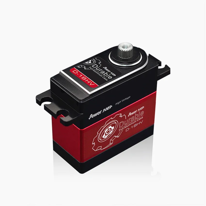 Мощность HD D-18HV с высоким уровнем Напряжение металлический цифровой сервопривод