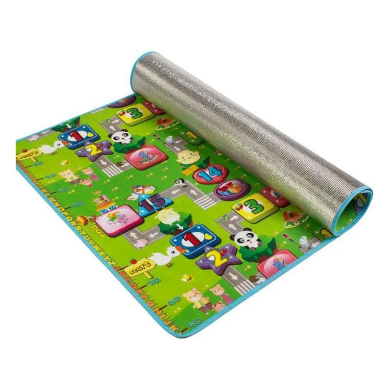 Детский коврик для ползания поролоновый детский лазания односторонний 0 5 см