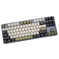 2022 cherry profile keycap olive thick pbt keycaps switch mechanical keyboard