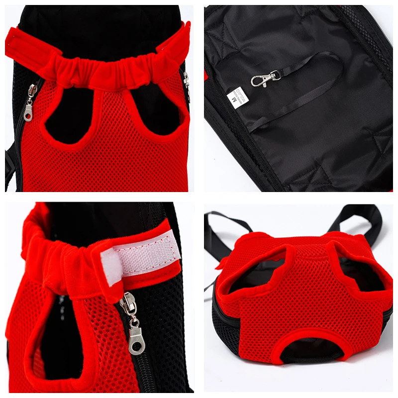 Рюкзак переноска для собак дышащая на грудь спереди чихуахуа йоркширского