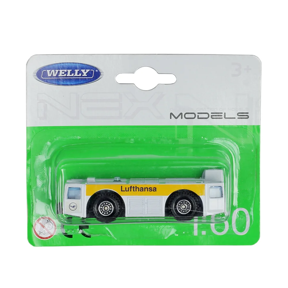 Модель автомобиля WELLY 1:60 из сплава игрушка для Toyota Corolla аэропорта автобуса