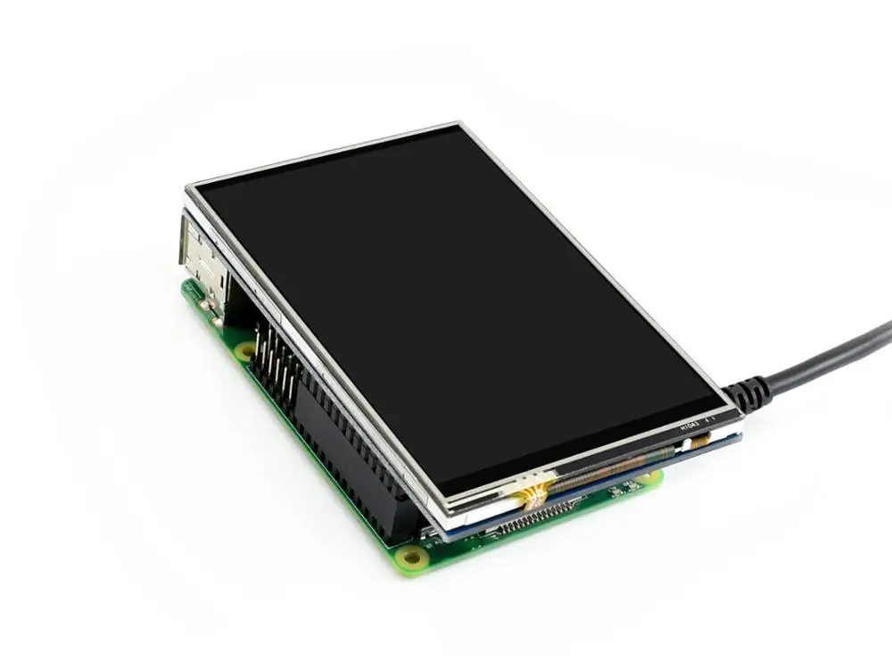 4 дюймовый ЖК дисплей RPi Waveshare (A) 320x480 TFT сенсорный экран Raspberry Pi интерфейс SPI для