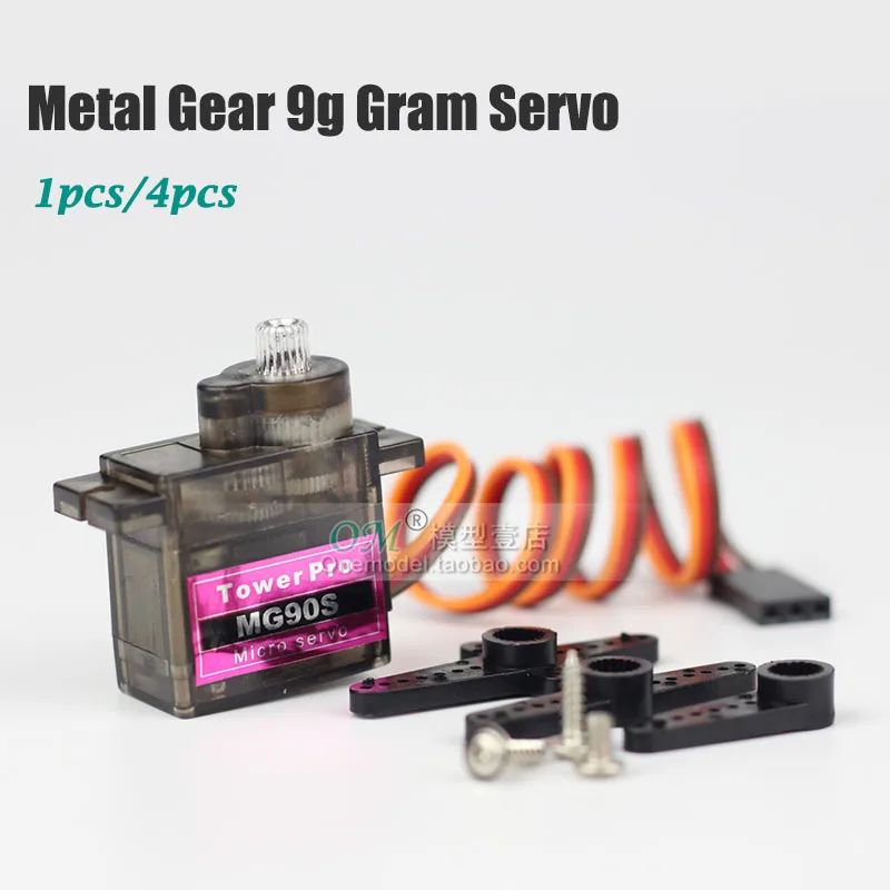 M./-1 шт./4 шт./Оригинал/металлическая шестерня 9 г Gram Servo/Faith MG90S металлическая 9g