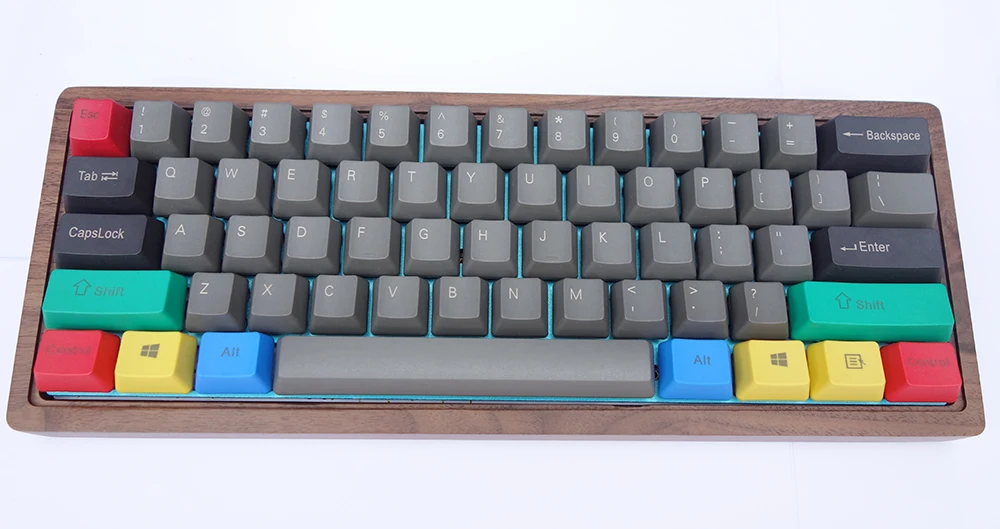 GH60 PCBA светодиодный с подсветкой снизу RGB QMK повторно программируемый Poker2 Pure HHKB Minila XD60 XD64 для механической клавиатуры DIY