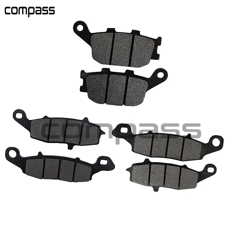 Передние и задние тормозные колодки мотоцикла для Suzuki SV400 2003 2005 SV650 2002 2013 DL650 V Strom