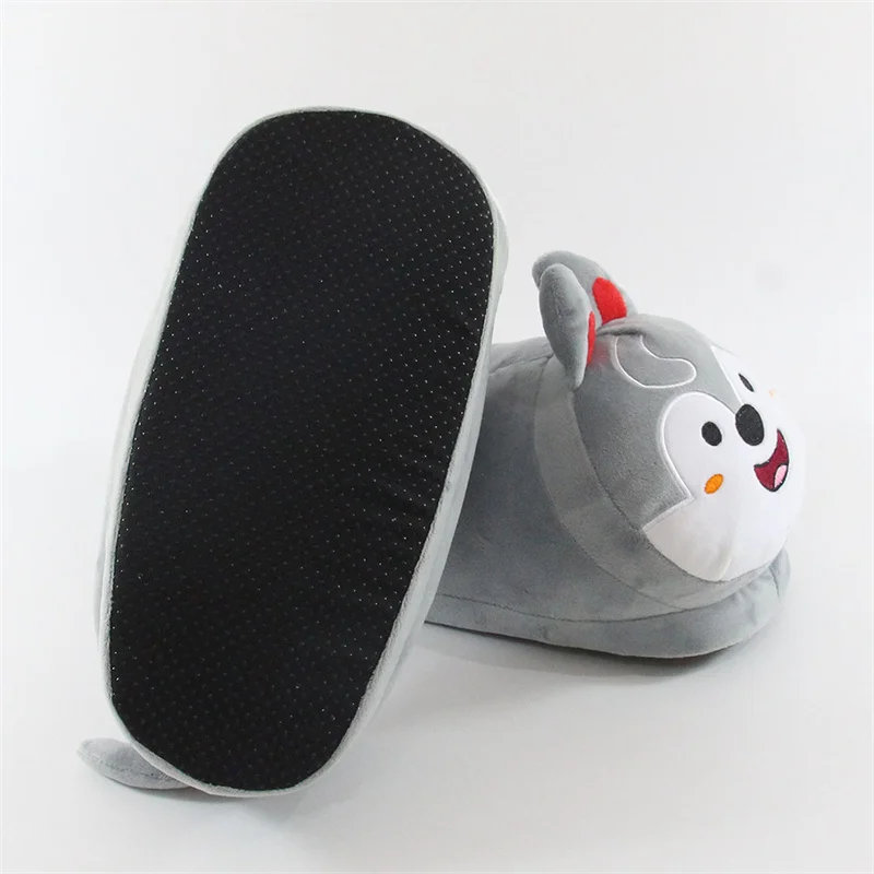 Zapatillas de felpa de dibujos animados para hombre y mujer, zapatos c&aacute;lidos Unisex de estilo KPOP, Stray Skzoo, Animal de peluche, Changbin, flirmin, Hyunjin, leesaber-5