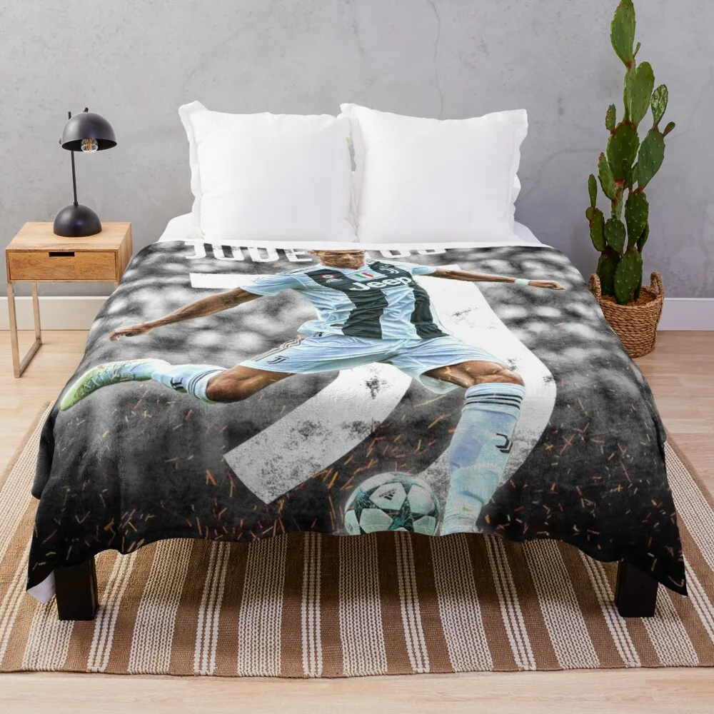 

Cristiano Ronaldo Blanket Fleece Cartoon Print Children Warm Bed Throw Blanket newborn bayby Adult Blanket