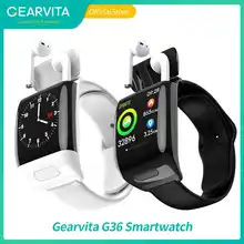 Смарт-часы G36 с TWS Bluetooth 5 0 пульсометром и