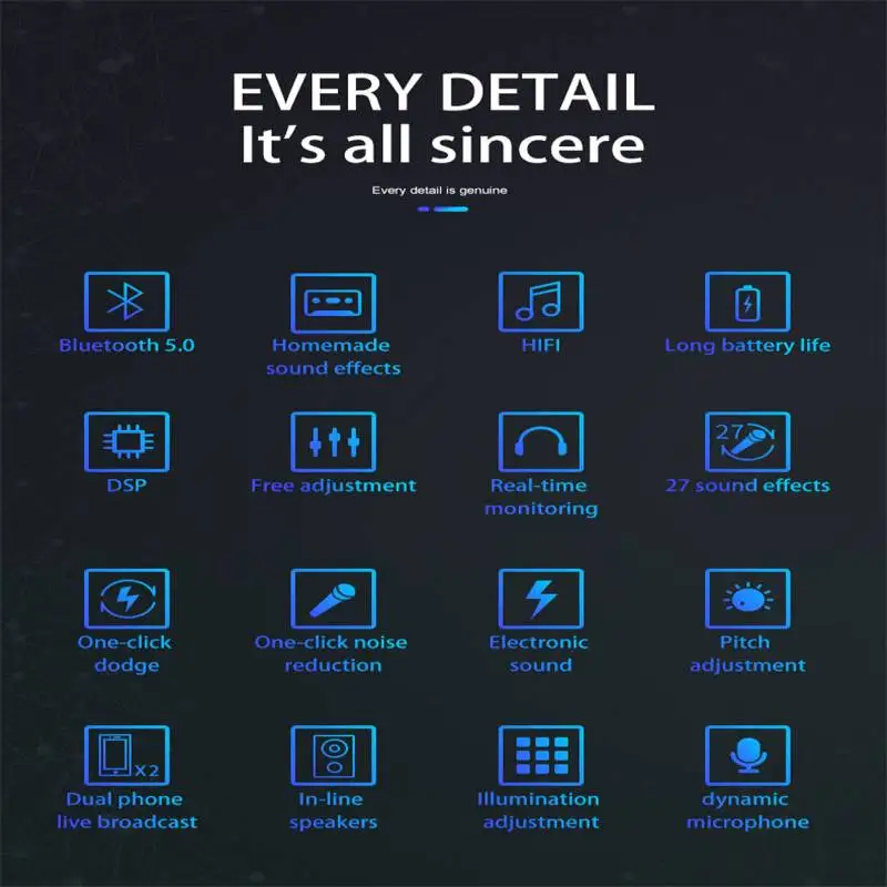 Профессиональная звуковая карта K1 оборудование для диджея Bluetooth светодиодный