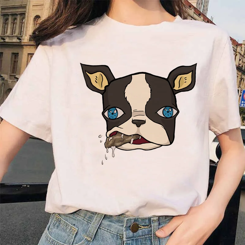 Обувь для косплея; аниме JoJo невероятное приключение Забавные футболки для мужчин и женщин; печатной футболок Повседневное Jojo футболка в стиле «хип хоп Футболки женские